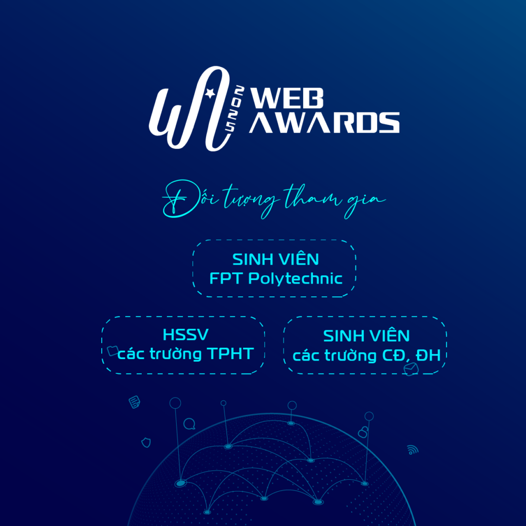 Web Awards 2025 - đối tượng tham gia